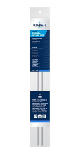 Varilla Aluminio 2pzas Bernzomatic Al3