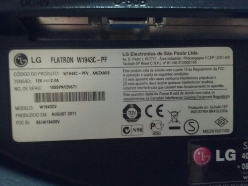 Imagem 9 de 9 de Computador + Monitor LG 18.5 Intel E3400 2.6ghz 4gb Ram