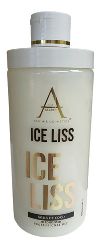 Ice Liss Alisamento Capilar Orgânico 0% Formol Alkimia 500ml