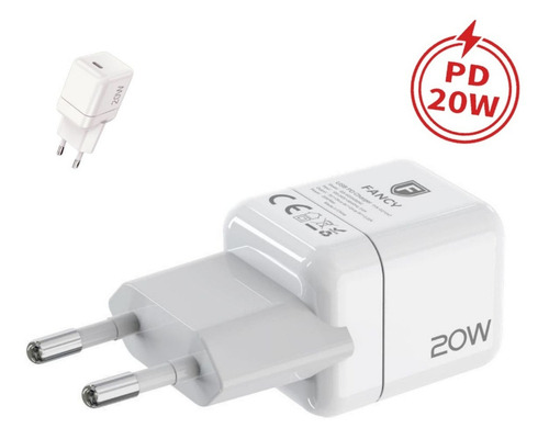 Fonte Carregador Usb-c Chip Inteligente Quick Turbo 20w