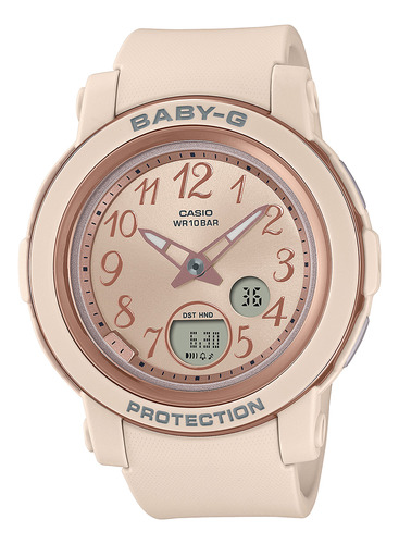 Reloj Mujer Casio Bga-290sa-4adr Baby-g Color de la correa Rosa Color del bisel Rosa Color del fondo Rosa