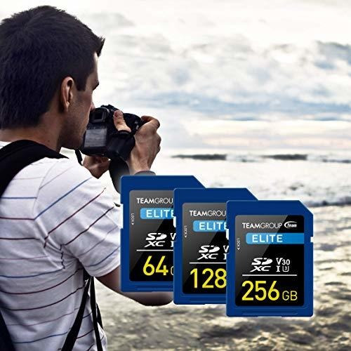 Teamgroup Elite Uhs-i U3 V30 Uhd De 256 Gb, Velocidad De Lec