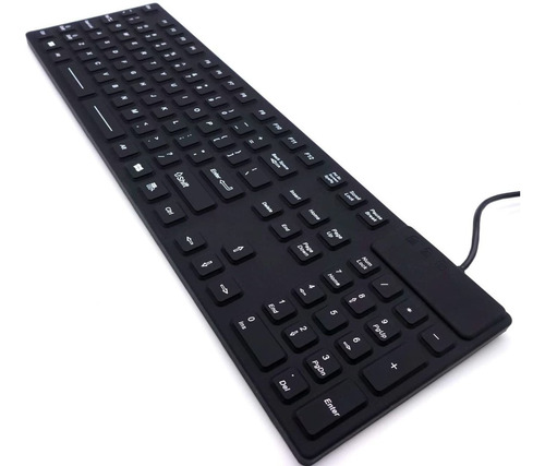 Teclado Con Teclado Numerico Ip Impermeable Ikb Silicon...