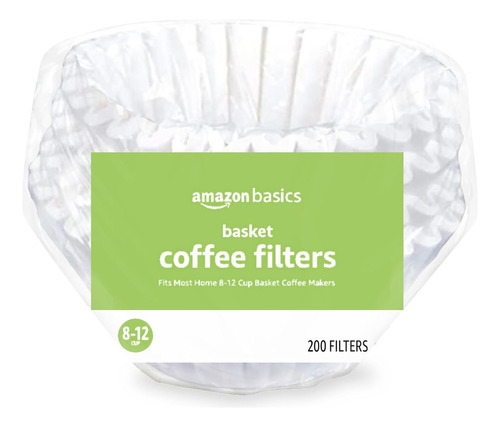 Filtros De Café Cesta Cafeteras De 8 12 Tazas, Blanco,...