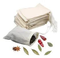 Comprar Bolsas De Filtro Reutilizables De Algodón Para Infusiones Y 