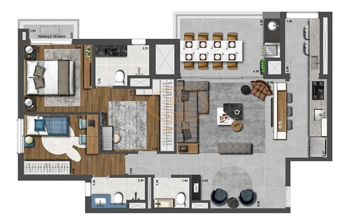Apartamento Com 3 Dormitório(s) Localizado(a) No Bairro Pinheiros Em São Paulo / São Paulo - 4940:909330