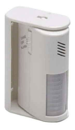 Imagen 2 de 2 de Timbre Sensor Movimiento Entrada Local Alarma Ding Dong