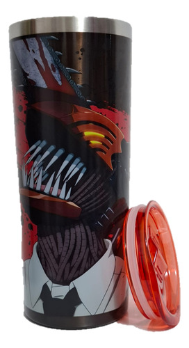 Termo Chainsaw Man Denji Original Geek Industry 590ml Eg