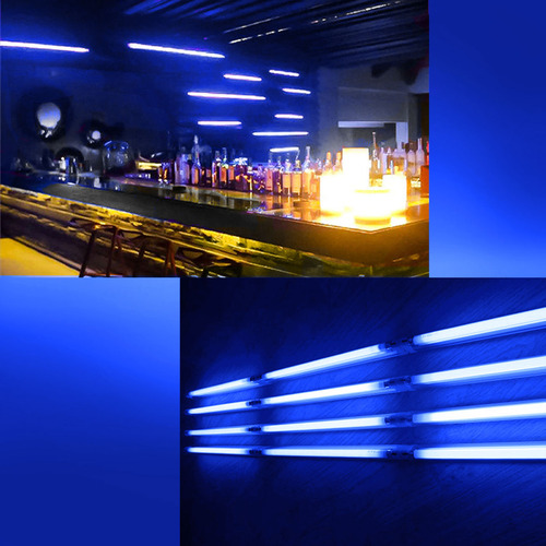 40 Tubo Led T8 Color 18w 120cm Biv.+ Abraçadeiras + Soquetes