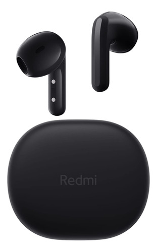 Fone Xiaomi Redmi Buds 4 Lite Bluetooth 5.3 Preto Preto