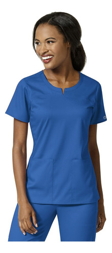 Uniforme Clínico Mujer Tens Azul Rey 6419a Wonderwink Pro