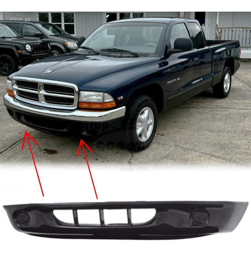 Spoiler Defensa Delantera Dodge Dakota 1997-2004 Sin Hoyo