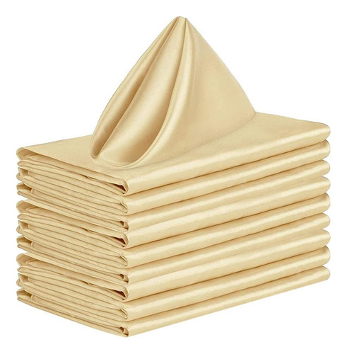 New,, Servilletas Para Bodas, Servilletas De Mesa Doradas