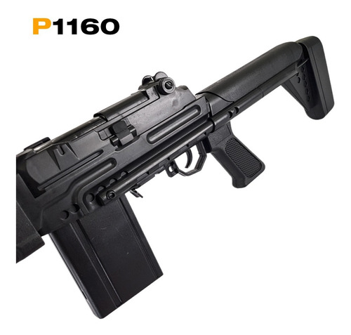Imagen 6 de 10 de Rifle Airsoft Spring Mk-60 + Pistola