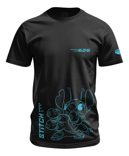 Playera Stich Exp 626 Con Capucha ,todas Las Tallas