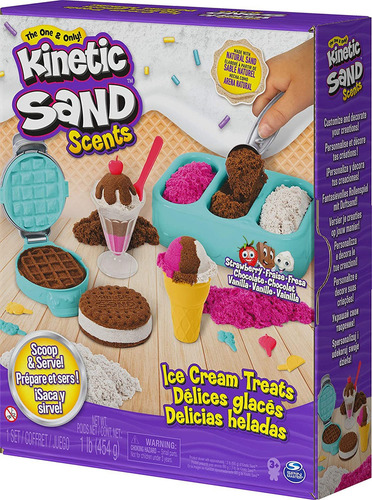 Kinetic Sand: Fabrica De Helados Y Postres