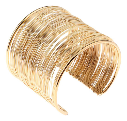Brazalete De Aleación For Mujer Pulsera Rígida De Alambre