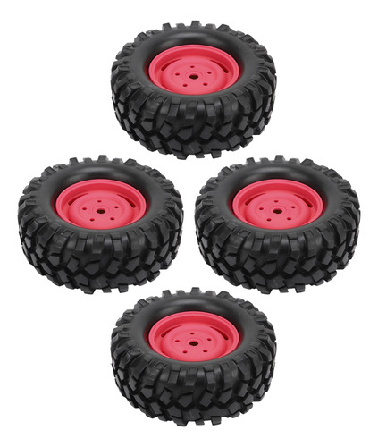 Llantas De Goma De Repuesto Rc Car Tires Para Escalada, 4 Un