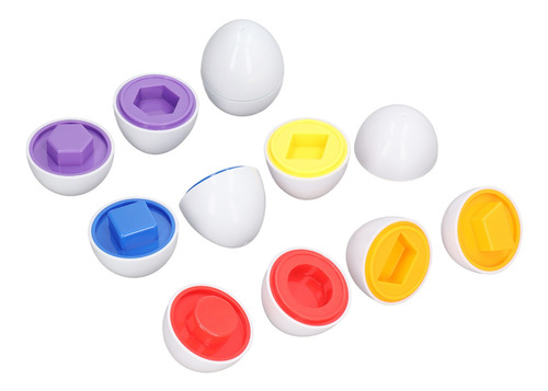 Huevos A Juego 6pcs Pascua Educación Primaria Ejercicio Lógi