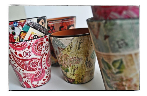 Imagen 5 de 10 de Cartas #01! Lámina Decoupage Autoadhesiva 30 X 42 Cm