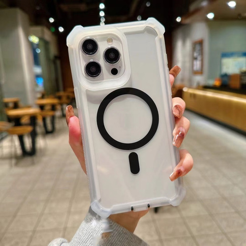 Funda Para iPhone Uso Rudo Defender 2 En 1 Con Magsafe