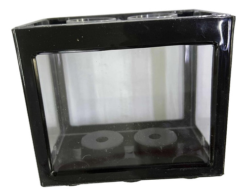 Mini Pecera De Escritorio Kit De Acuario Betta Pecera Negro
