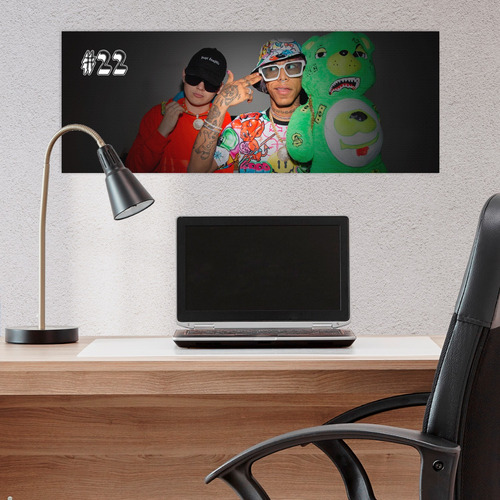 Cuadro Grande 30x80 Cm Musica Bizarrap #22 Lalo Ebratt