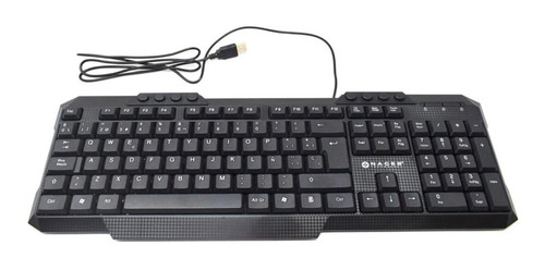 Kit de teclado y mouse gamer Naceb NA-618
