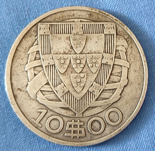 Moeda 10 Escudos 1932 - Linda! (Usado)