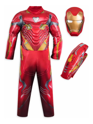 Disfraz Niño Iron Man Talla 7/8 Años Original