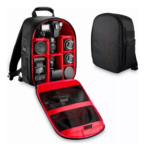 Mochila De Fotografía Profesional, Funda Para Cámara, Bolsa