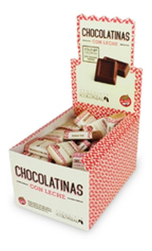 Chocolatinas Colonial Leche 5gr (pack X20un)  La Golosineria