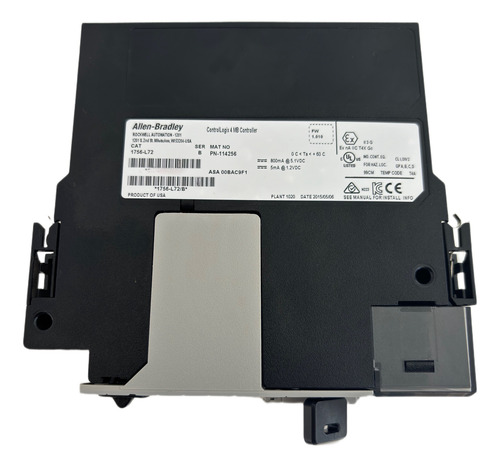 Clp Allen Bradley Controllogix Cpu 1756-l72 Ser B Logix 5572