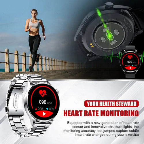 Reloj Inteligente Fitness Tracker Para Huawei Ios Android