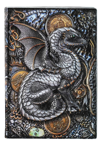 Libreta A5 En 3d Relief Notepad Dragon Notepad Creative