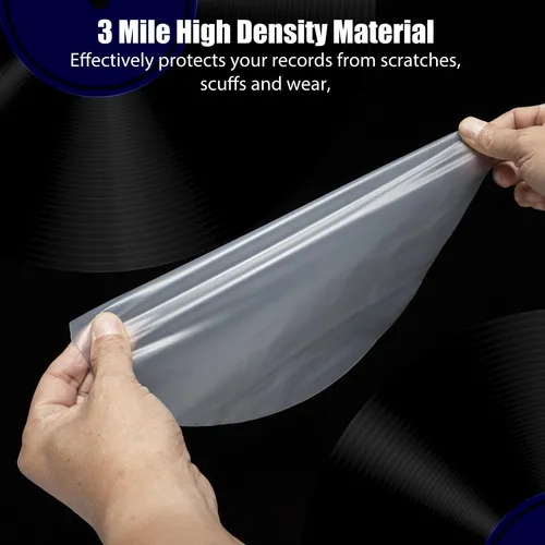 Fundas Interiores Para Discos De Vinilo, Funda Transparente