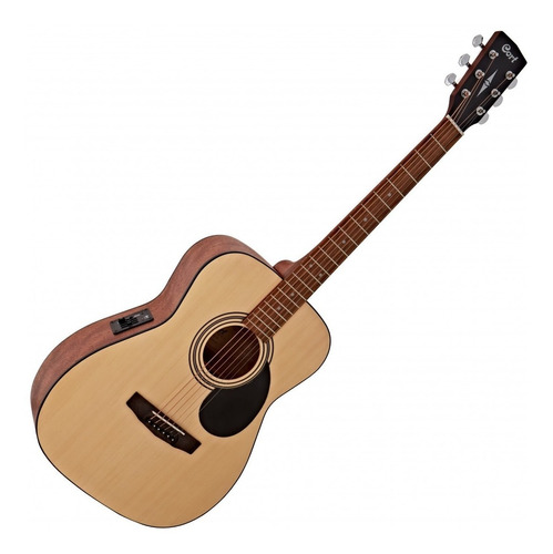 Imagen 1 de 9 de Guitarra Electroacústica Cort Af510e Open Pore Con Funda