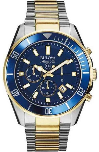 Relógio Bulova Masculino Marine Star Wb31774f