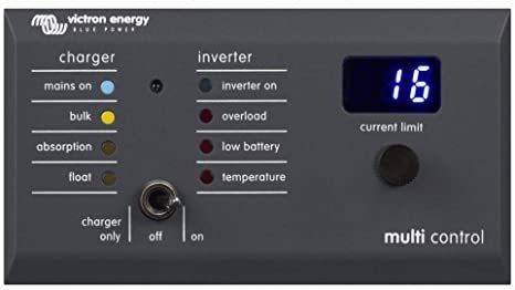 Victron Energy - Panel De Control Digital (200/200 A)