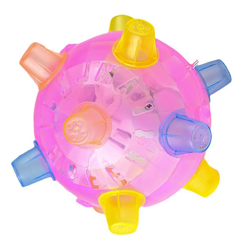 Pelota De Goma Qeotoh Jumping Activation Para Perros Y Masco
