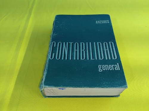 Libro Contabilidad General Anzures (Usado)