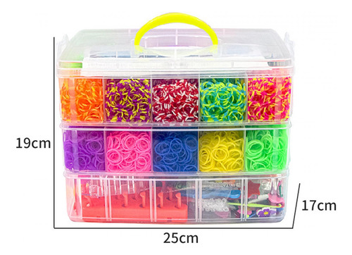Rubber Bands Bracelet Kits Loom Rubber Bands Braiding L