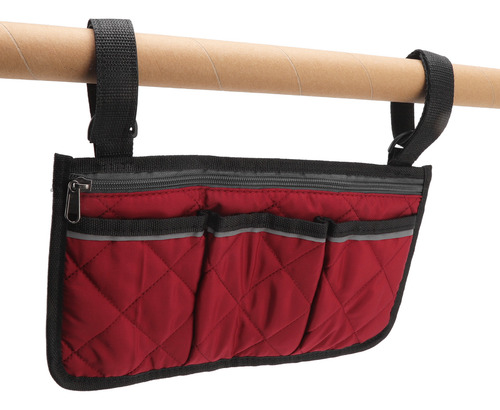 Bolsa Lateral Para Silla De Ruedas, Poliéster Impermeable