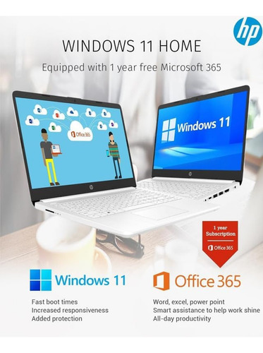 Portátil Hp 2024 14 De Cuatro Núcleos Intel N4120 De 16 Gb D