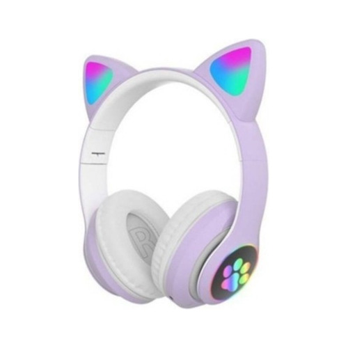 Audifonos Bluetooth Inalambrico De Niños Orejas De Gato