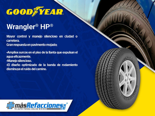 Kit 4 Llantas 255/55r19 111v Goodyear Wrangler hp
