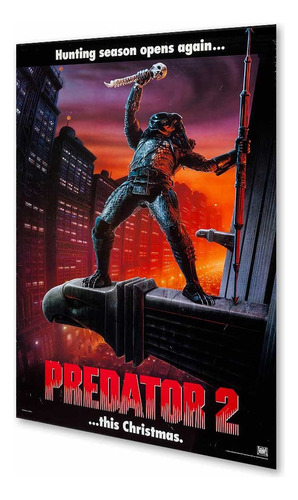 Póster Predator Depredador Afiche Impresión Fotográfica