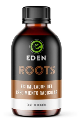 Fertilizante Eden Roots Estimulador De Raíces 500 Cc Grow