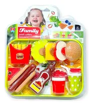 Comprar Set De Comida Rápida Hamburguesa Papas Pollo Pancho Food Fun