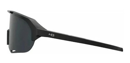 Imagem 3 de 3 de Óculos Ciclismo Hb Edge R Preto Fosco Lente Escura
